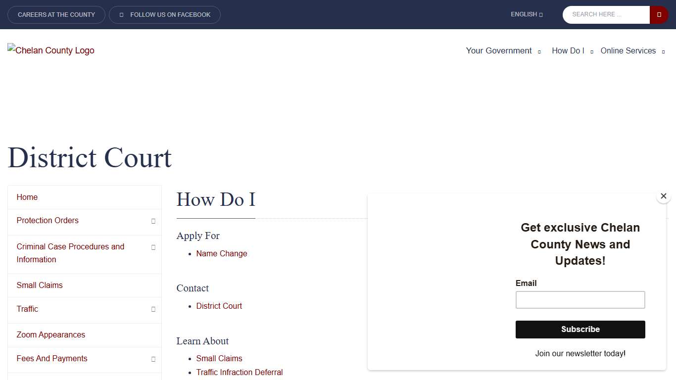 County of Chelan, Washington