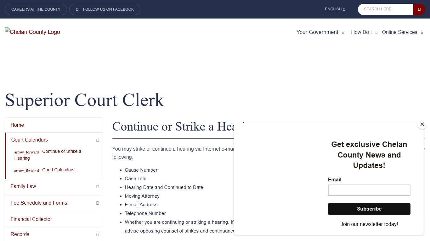 County of Chelan, Washington