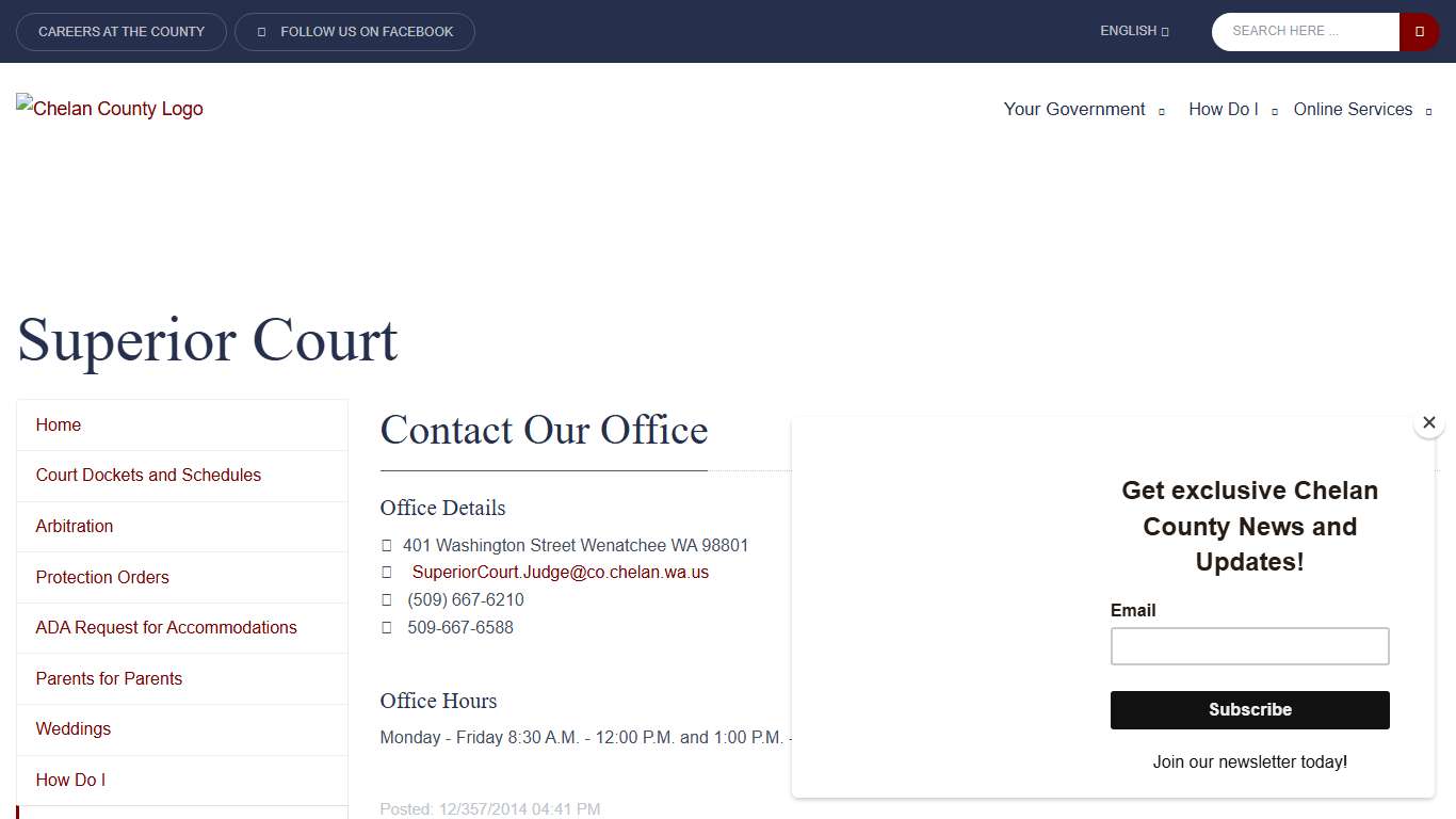 County of Chelan, Washington