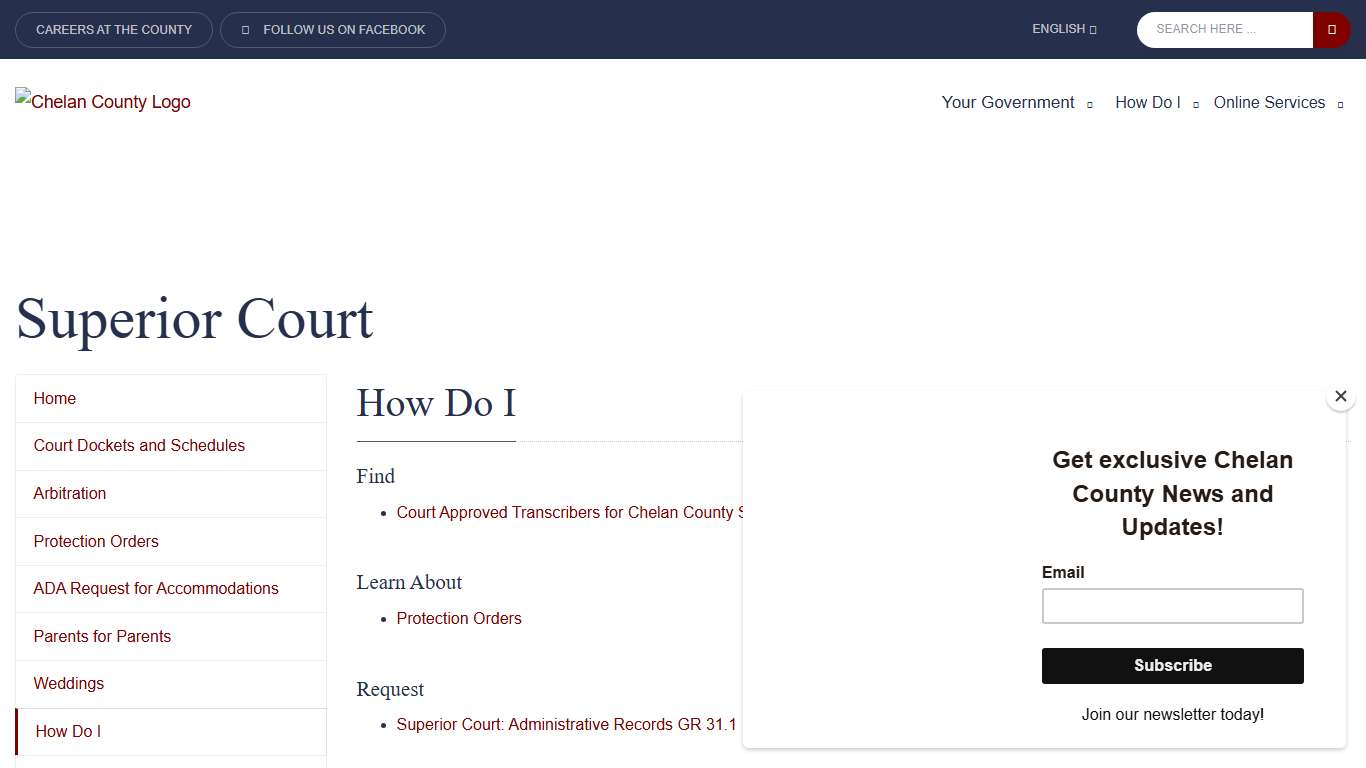 County of Chelan, Washington